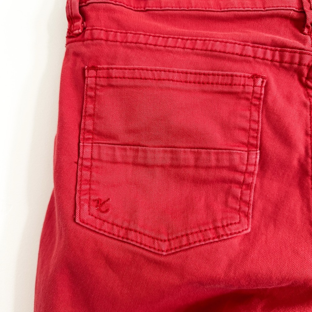 Kut from the Kloth Red Low-rise Bermuda Shorts size 0 - Picture 4 of 5